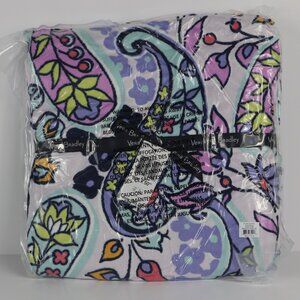 Vera Bradley MADDALENA PAISLEY SOFT Throw Blanket NEW!